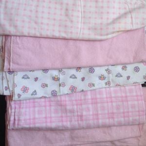 Baby girl receiving blankets!!