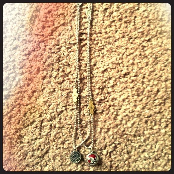 Lucky Brand 2 in 1 necklace!