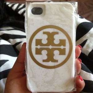 BRAND NEW white Tory Burch IPhone 4/4s