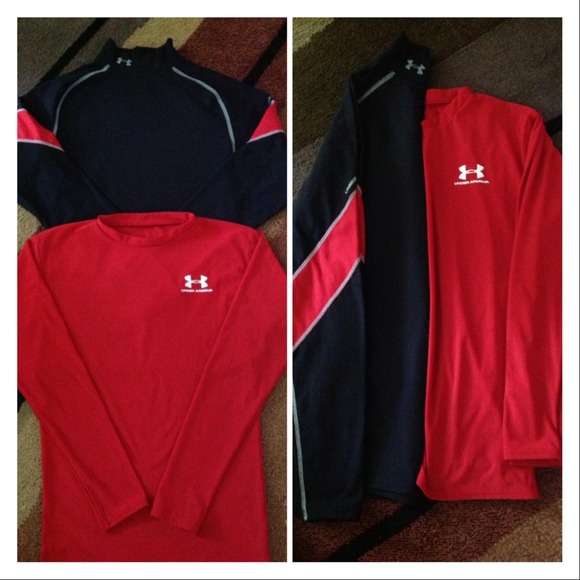 Young men's under armour shirts