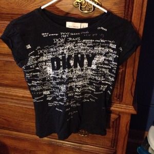 Black dkny shirt Black dkny shirt