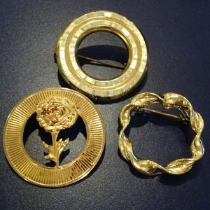 3 Vintage Pins