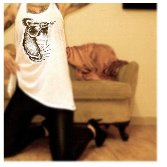 Sheer H&M Dress/Tank Top