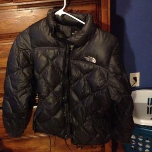 The north face grey coat