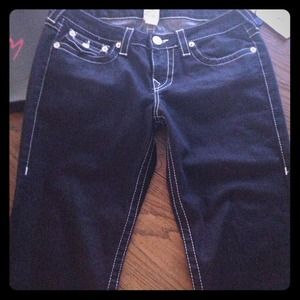 True Religion Boot Cut jeans.