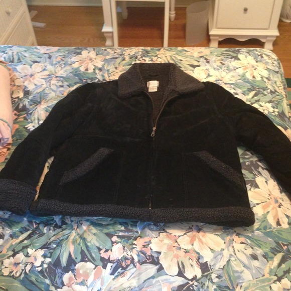Black winter jacket