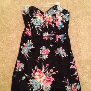 Strapless dress from target. Size small