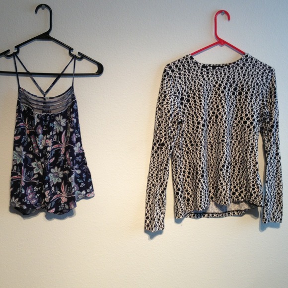 Two very charming tops! Great deal too!