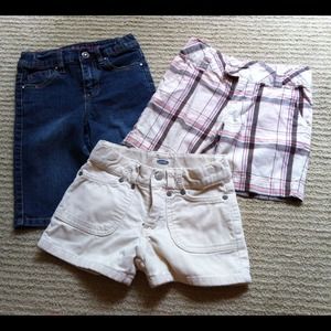 Girls shorts and capris size 6
