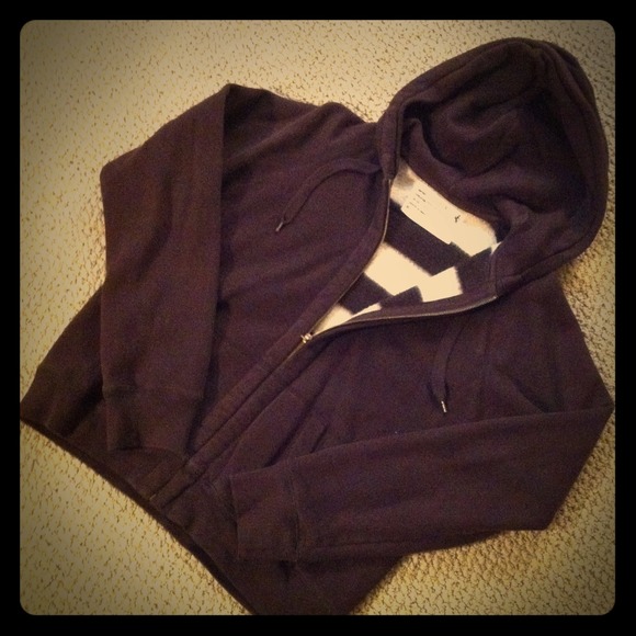 J Crew Teddy Bear French Terry Hoodie - Size XL