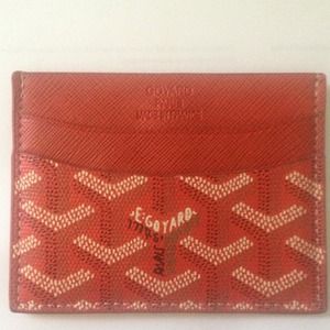 Goyard card holder
