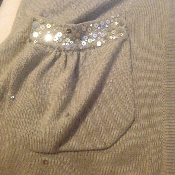 French Connection XS grey sequin dress - Picture 3 of 4