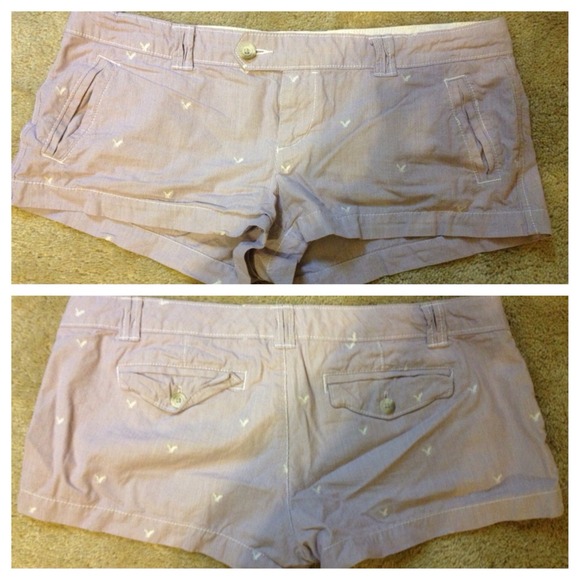 Purple American Eagle shorts