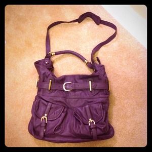 Sabina Dark Purple Handbag
