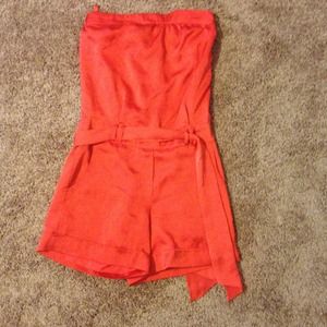 Orange romper