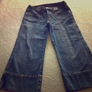 Denim gauchos