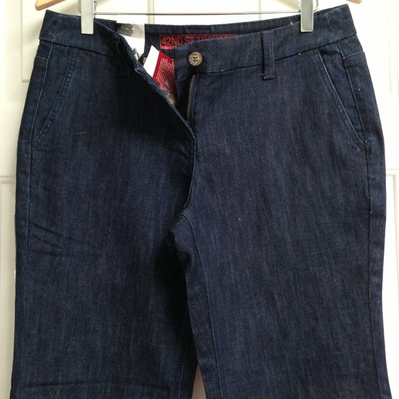 Wide Leg Flared Trouser Jeans