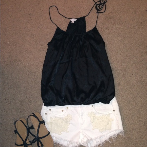 American Eagle Black Tank Top
