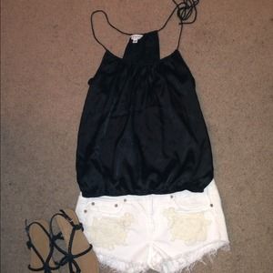 American Eagle Black Tank Top