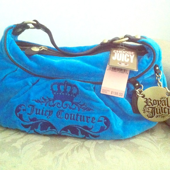 Authentic Royal Blue Juicy Couture Bag