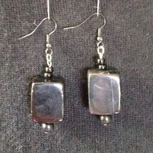 Stone Earrings.