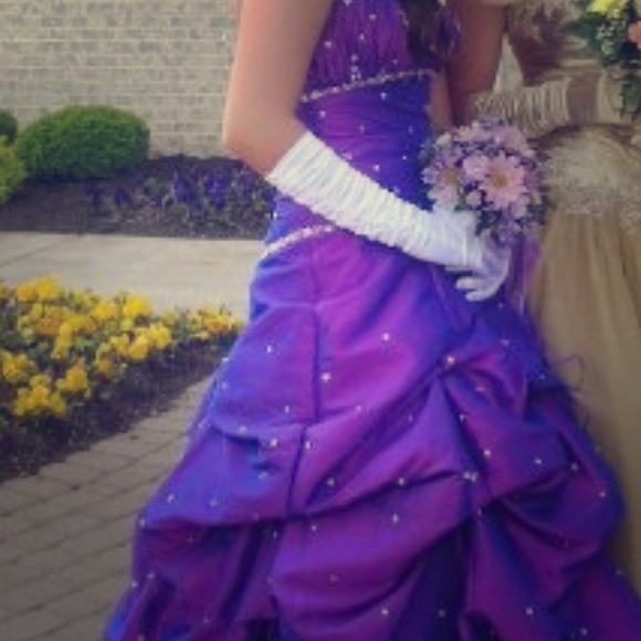 Purple prom dress - Picture 1 of 2