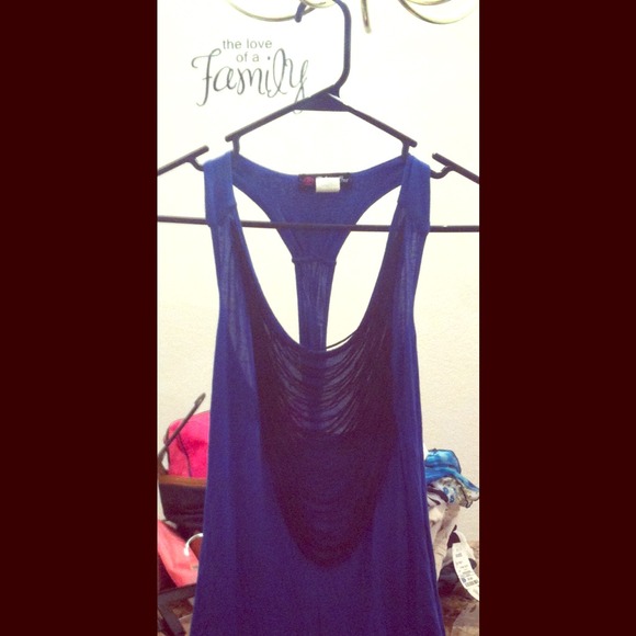 Hot racer back shirt