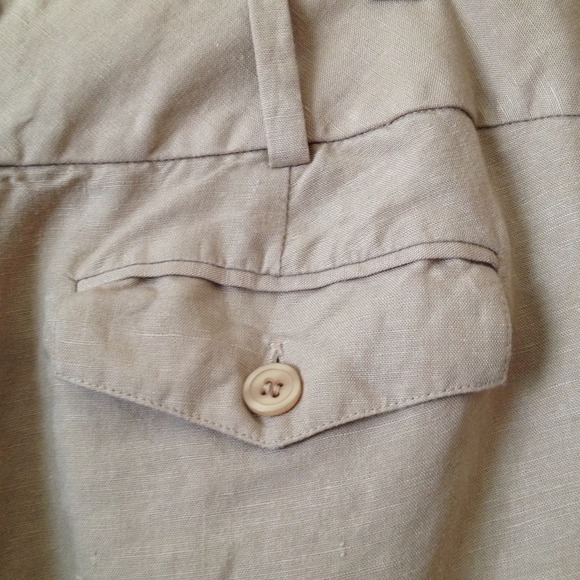 🚫SOLD🚫Ann Taylor Linen Suit - Picture 2 of 4