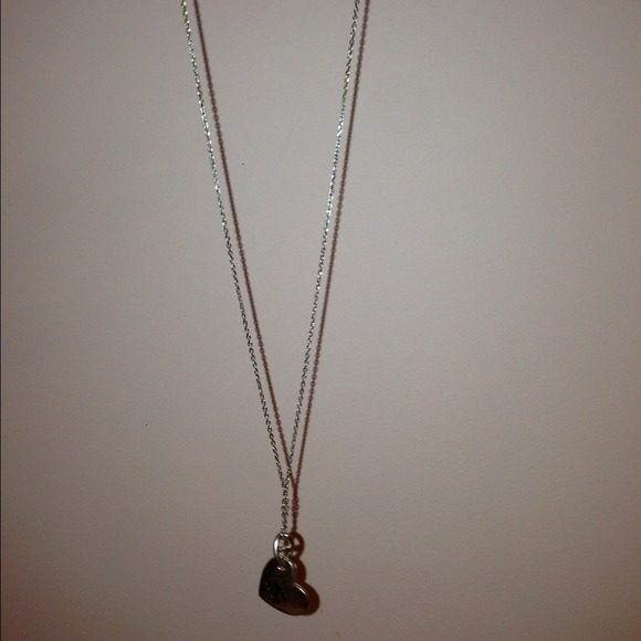 Long authentic Juicy Couture heart necklace