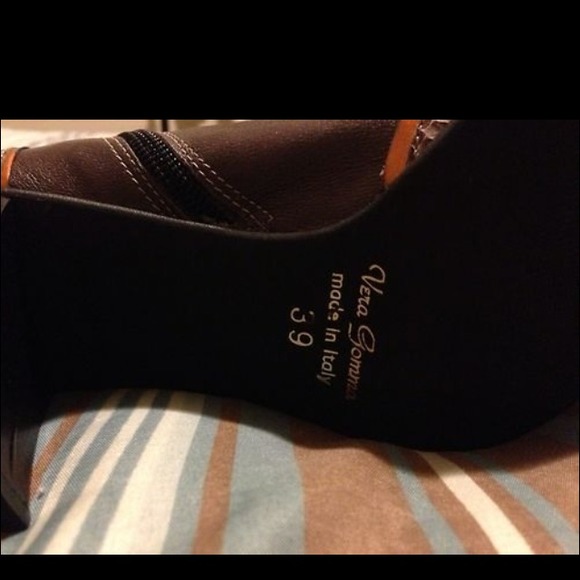 Italian leather Vera Gomma western boots - Picture 4 of 4