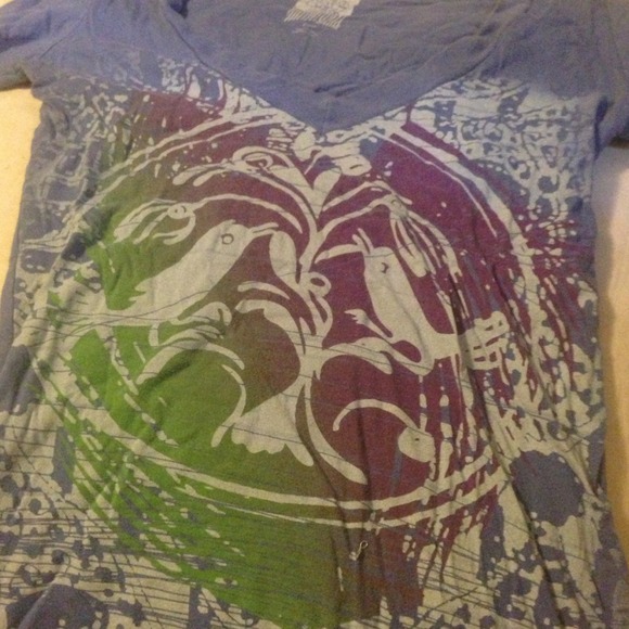 Spark In The Dark Urban Outfitters XS tee - Picture 2 of 4