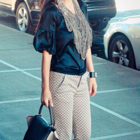 SOLD in Bundle Lacey Parker Silk Blouse