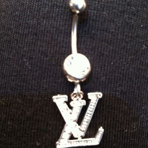 Louis vuitton belly ring