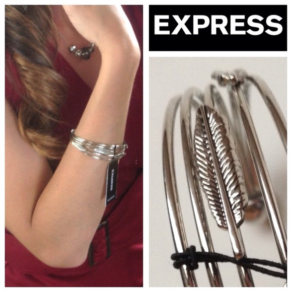 Express Jewelry - NWT Express bracelet + NWT Express earrings