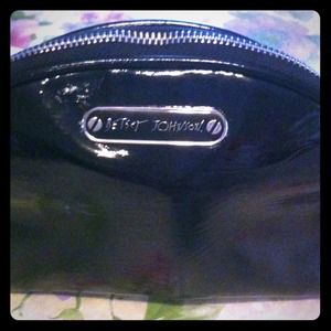 Betsey Johnson small clutch/makeup bag