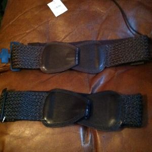 ⏬REDUCED⏬2 Brand new woven stretch belts