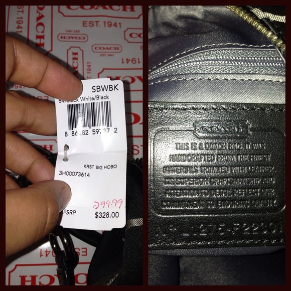 ❎SOLD locally❎💯% Authentic Kristin signature hobo - Picture 3 of 4