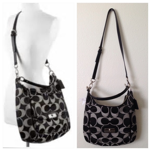 ❎SOLD locally❎💯% Authentic Kristin signature hobo - Picture 2 of 4