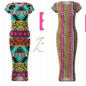 SOLD! Bold Boho and Masai Midi Dress bundle! -