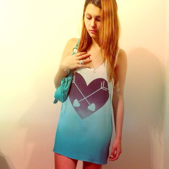 👌HOST PICK👌Ombré Heart Long Tank Dress - Picture 3 of 4
