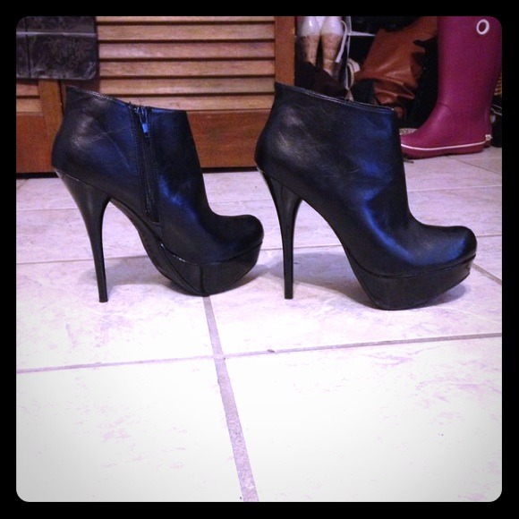 Black booties