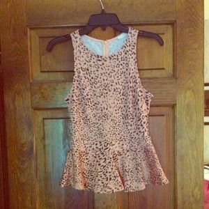 Lush from Nordstrom Peplum Tank