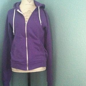 American Apparel Purple Hoodie