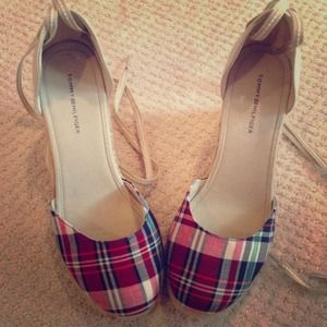 Tommy Hilfiger Red White & Blue Wedges
