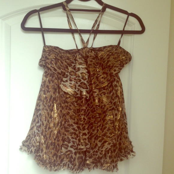 Dolce and Gabbana Shimmery Party Top