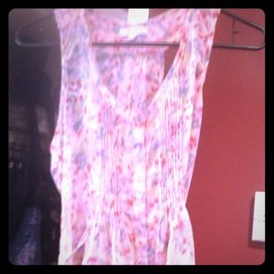 Delia's shirt pink floral small