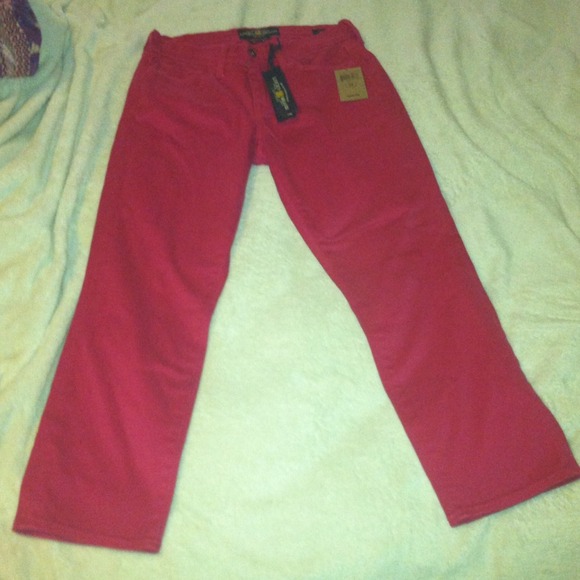 ✨Hot pink lucky brand capris✨ - Picture 2 of 2