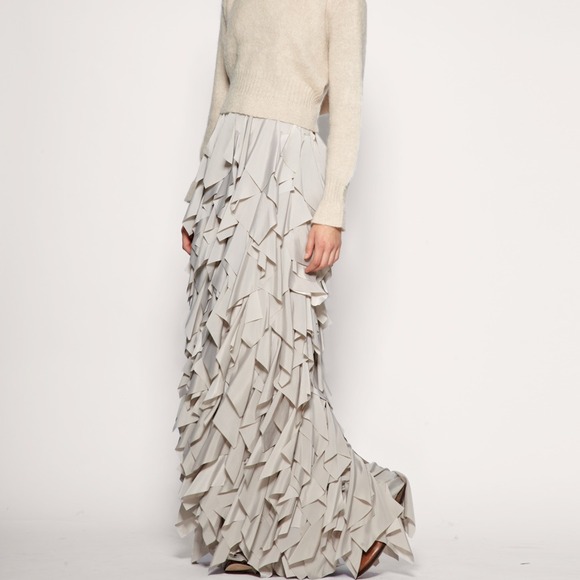 ***SOLD*** ASOS laser cut petal maxi skirt