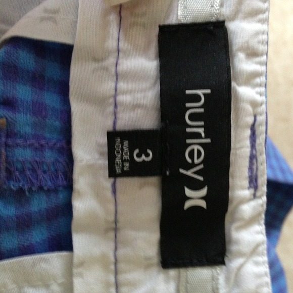 Donated! HOST PICK! Blue Checked Shorts - Picture 4 of 4