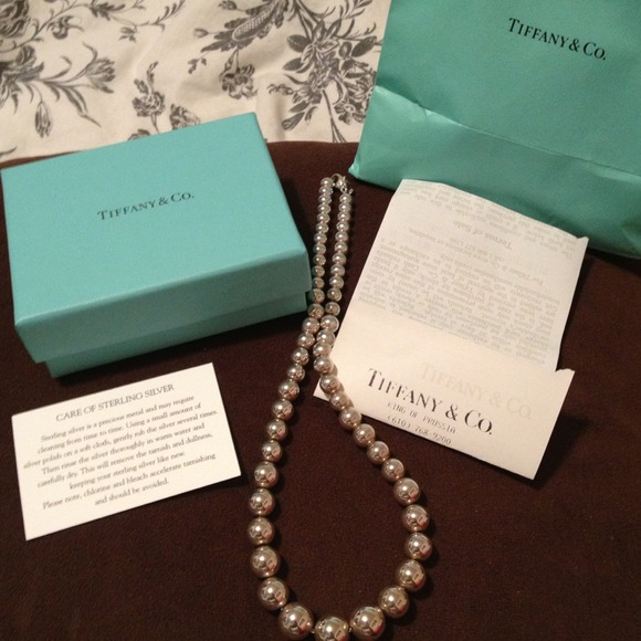 Tiffany & Co. Jewelry - *REDUCED AGAIN*Tiffany&Co graduated bead necklace